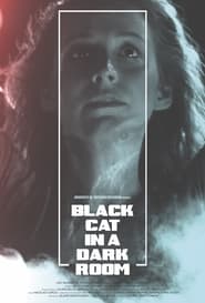 Black Cat in a Dark Room' Poster