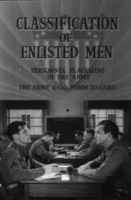 Classification of Enlisted Men' Poster