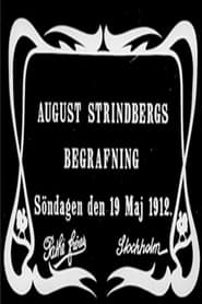 August Strindbergs begravning' Poster