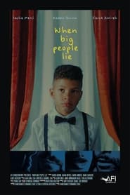 When Big People Lie' Poster