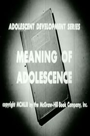 Meaning of Adolescence' Poster