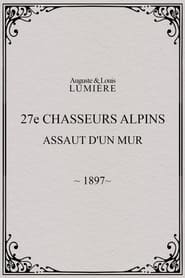 27e chasseurs alpins  assaut dun mur' Poster