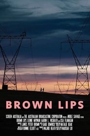 Brown Lips' Poster