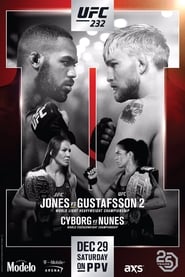 UFC 232 Jones vs Gustafsson 2' Poster