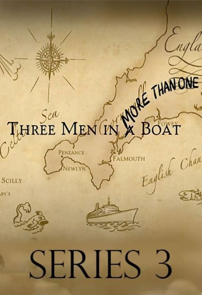 Three Men in More Than One Boat Poster
