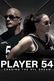 Player 54 Chasing the XFL Dream' Poster