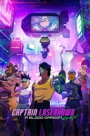 Captain Laserhawk A Blood Dragon Remix' Poster