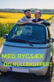 Med rygsk og rullekuffert' Poster