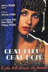 Chat bleu chat noir' Poster