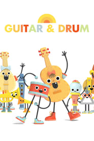 Guitar  Drum' Poster