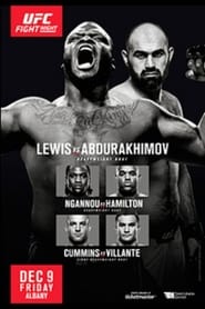 UFC Fight Night 102 Lewis vs Abdurakhimov' Poster