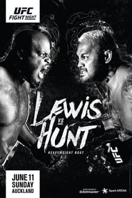 UFC Fight Night Lewis vs Hunt' Poster