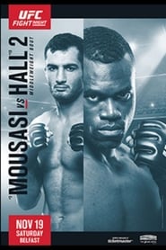 UFC Fight Night Mousasi vs Hall 2' Poster
