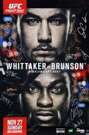 UFC Fight Night Whittaker vs Brunson' Poster
