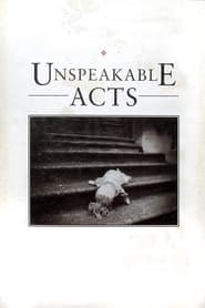 Unspeakable Acts' Poster