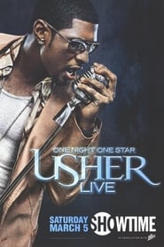 One Night One Star Usher Live' Poster
