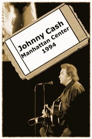 Johnny Cash Manhattan Center' Poster