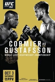 UFC 192 Cormier vs Gustafsson' Poster