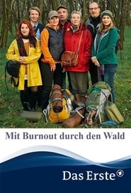 Mit Burnout durch den Wald' Poster