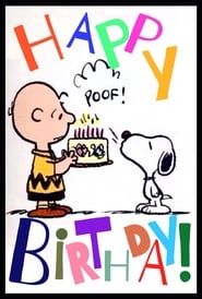 Happy Birthday Charlie Brown' Poster