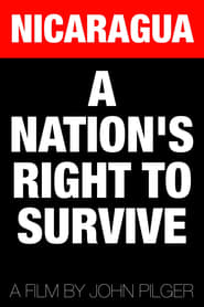 Nicaragua A Nations Right to Survive' Poster
