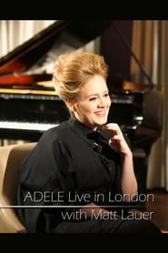 Adele Live in London with Matt Lauer' Poster