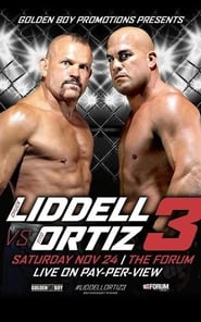 Golden Boy MMA Liddell vs Ortiz 3' Poster