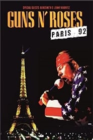 Guns N Roses Live in Paris' Poster