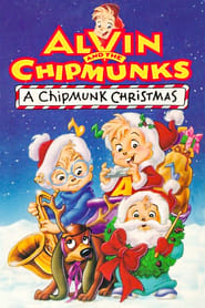 A Chipmunk Christmas' Poster