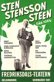 Sten Stensson Sten gr igen' Poster