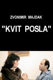 Kvit posla' Poster