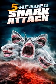 5 Headed Shark Attack' Poster