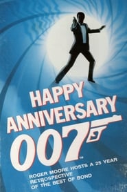 Happy Anniversary 007 25 Years of James Bond' Poster