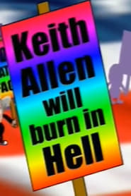 Keith Allen Will Burn in Hell' Poster