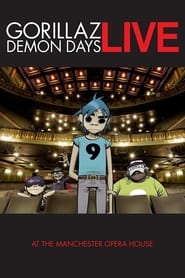 Gorillaz Live in Manchester' Poster
