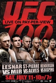 UFC 100 Lesnar vs Mir' Poster