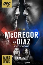 UFC 196 McGregor vs Diaz' Poster