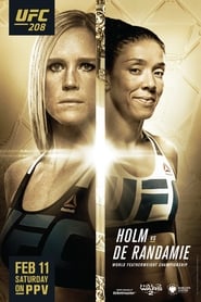 UFC 208 Holm vs De Randamie' Poster