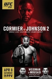 UFC 210 Cormier vs Johnson 2' Poster