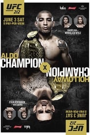 UFC 212 Aldo vs Holloway' Poster