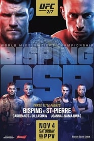 UFC 217 Bisping vs StPierre' Poster