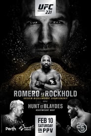 UFC 221 Romero vs Rockhold' Poster