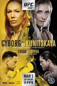 UFC 222 Cyborg vs Kunitskaya' Poster