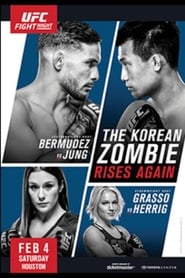 UFC Fight Night Bermudez vs Korean Zombie' Poster