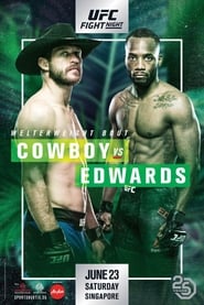 UFC Fight Night Cowboy vs Edwards' Poster