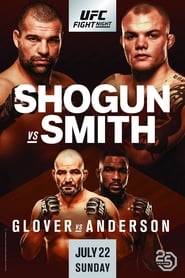 UFC Fight Night Shogun vs Smith' Poster
