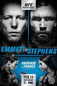 UFC on Fox Emmett vs Stephens' Poster