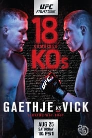 UFC Fight Night Gaethje vs Vick' Poster