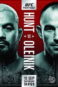 UFC Fight Night Hunt vs Oleinik' Poster