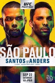 UFC Fight Night Santos vs Anders' Poster